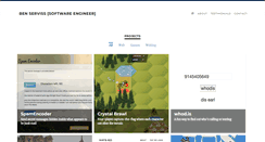 Desktop Screenshot of benserviss.com